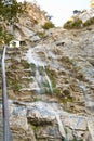 Water falls uchan-su in Crimea in autumn Royalty Free Stock Photo