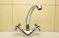 Water faucet for bathroom Royalty Free Stock Photo