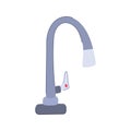 water faucet cartoon vector illustration Royalty Free Stock Photo