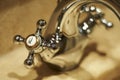 Water faucet for warm Royalty Free Stock Photo