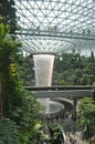 water feature at Jewel Changi Airport