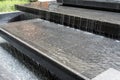 Water Feature Cascade as Part of Landscape Design