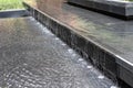 Water Feature Cascade as Part of Landscape Design