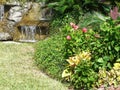 Water Feature Garden Royalty Free Stock Photo