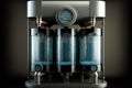 water-filtering system. home water filter. great photo
