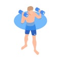 Water Fitness Icon