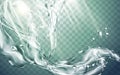 Water flow effect Royalty Free Stock Photo