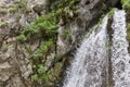 The water flow in the Romanian mountains