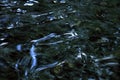 Water Flow Stream River Surface Ripples Background Royalty Free Stock Photo