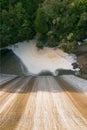 Upper Nihotupu Reservoir in the Waitakere Ranges, Auckland, New Zealand Royalty Free Stock Photo