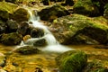 Water Flowing of Huge Boulders and Rocks Royalty Free Stock Photo