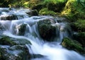 Water Flowing over Rocks.