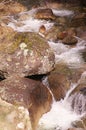 Water Flowing Over Rocks Royalty Free Stock Photo