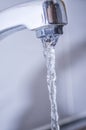 Water flowing from a Tap Royalty Free Stock Photo