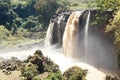 Water flows of Blue Nile falls Royalty Free Stock Photo