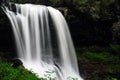 Serene flowing waterfalls Royalty Free Stock Photo