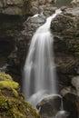 Nooksack Falls is a waterfall along the North Fork of the Nooksack River in Whatcom County, Washington. Royalty Free Stock Photo