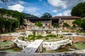 Water Fountain in ancient convent ruins - Antigua, Guatemala