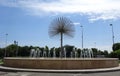 Fountains in Puteaux - Dandelion Flower shaped - Landmarks - Ile de Puteaux
