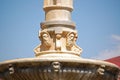 Water fountain design figure details at Fort Ilocandia Resort in Ilocos Norte, Philippines