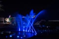 Water fountain at Gan Binyamin Central Park in Eilat, Israel Royalty Free Stock Photo