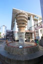 Water fountain on Jalan Asia Afrika in Bandung, Indonesia