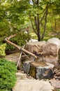 Water Fountain in Japanese Garden