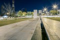 Water fountain monument in Castro Verde, Alentejo