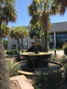 Water fountain outside the Court House in Columbia, South Carolina