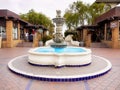 Water Fountain, Seaport Village, San Diego Royalty Free Stock Photo