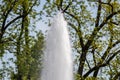 Water fountain in Wiesbaden, Warmer Damm