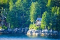 Water Front Cabin Royalty Free Stock Photo