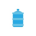 Water gallon icon design template vector isolated