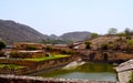 Water garden kesar kyari, amer fort Jaipur Rajasthan India