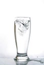 Agua vidrio 