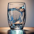 Water glass photo