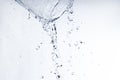 Water and glass. Royalty Free Stock Photo