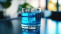 Water Glass Table Royalty Free Stock Photo
