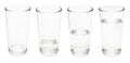 Water glasses Royalty Free Stock Photo