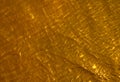 Water of gold color with solar patches of light. Top view Royalty Free Stock Photo