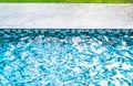 Swiming pool view and background Royalty Free Stock Photo