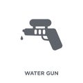 Water gun icon from Entertainment collection. Royalty Free Stock Photo