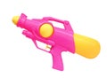 Water gun isolated on white background, (Clipping path) Royalty Free Stock Photo