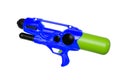 Water gun on white Royalty Free Stock Photo