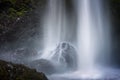 Water hits boulders at base of Waterfalls