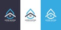 water home logo vector design Royalty Free Stock Photo
