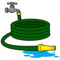 Water Hose Royalty Free Stock Photo