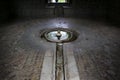 Water house at the Alcazar of Seville at day , Seville , Spain Royalty Free Stock Photo