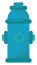 Water hydrant, illustration, vector