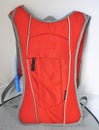 Water hydration back pack bag for drinking Royalty Free Stock Photo